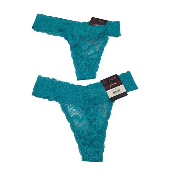 No Boundaries 4 Pack Lace Micro Thong Panties – Size Small (3-5) NWT - Picture 6 of 14